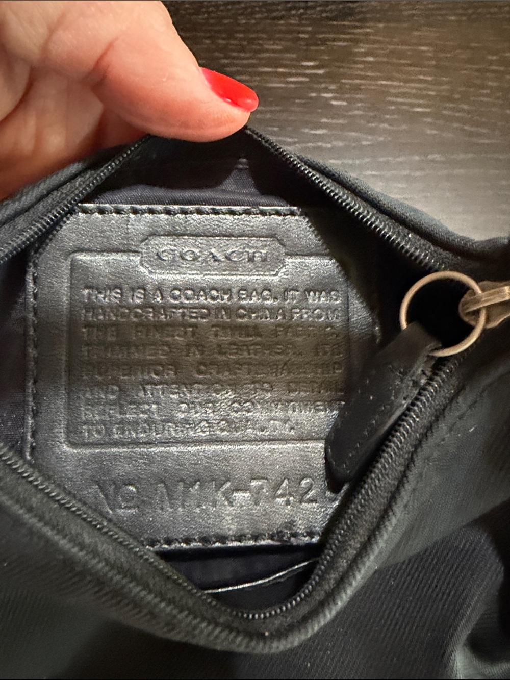 Coach Mini Shoulder Bag in Black - Picture 7 of 9